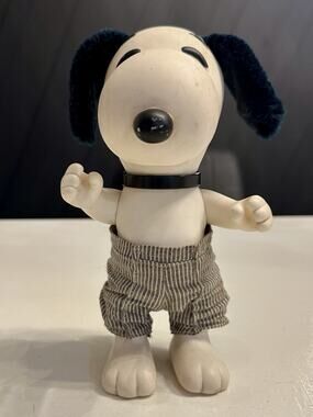 Vintage Wedding Snoopy Groom Figurine 1958 / 1966 No Jacket 8.5"